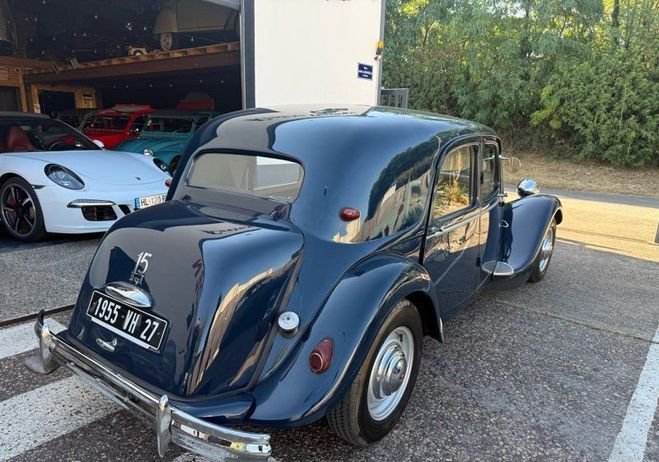 Citroen Traction Traction/15 15-6 H de 1955 bleu  de 1960