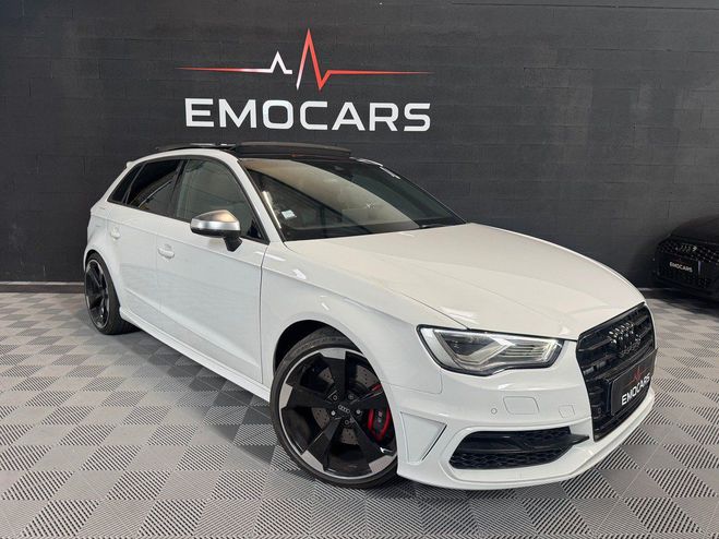 Audi S3 Sportback Quattro 2.0 TFSI 300 BVM6 Blanc de 2013