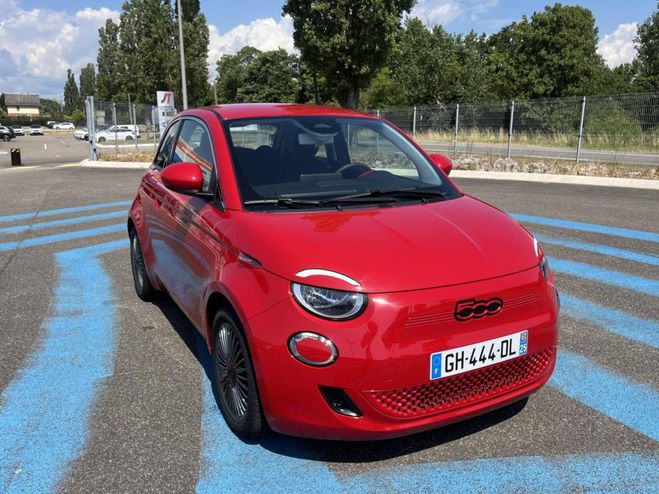 Fiat 500 Electrique 23,8 kWh (S�rie 1) BERLINE Re ROUGE CLAIR de 2022
