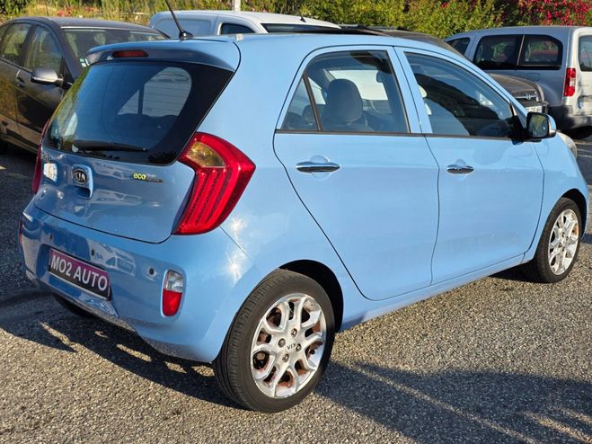 Kia Picanto 1.2 69CH 2011 131.000KMS TOIT OUVRANT CL BLEU de 2011