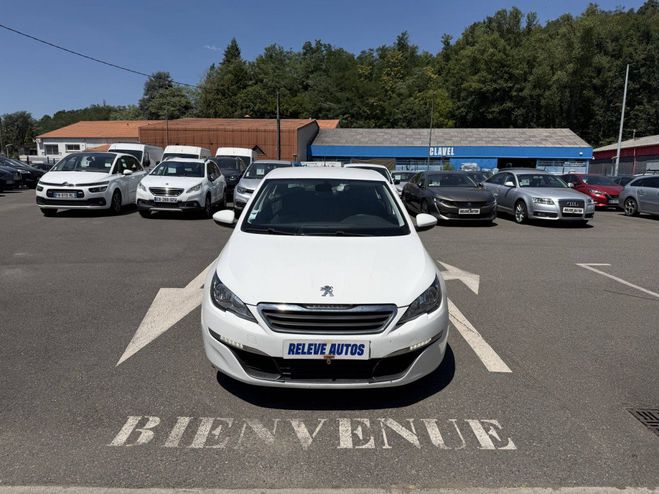 Peugeot 308 II 1.6 HDi FAP 92ch Allure 5p BLANC de 2014