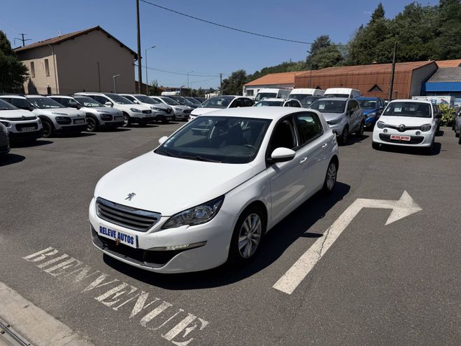 Peugeot 308 II 1.6 HDi FAP 92ch Allure 5p BLANC de 2014