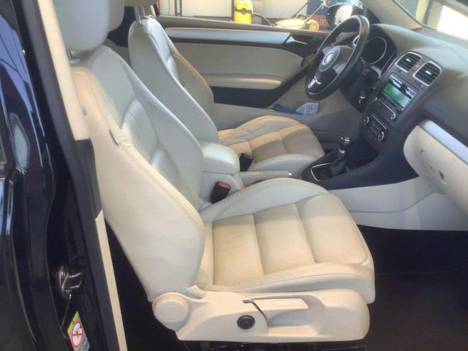 Volkswagen Golf VI 1.4 TUBO TSI 122 HIGHLINE / BOITE MEC NOIR de 2012