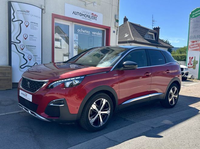 Peugeot 3008 II 1.6 BlueHDi 120 ch EAT6 GT LINE Rouge de 2017