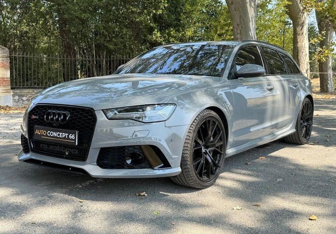 Audi RS6 PERFORMANCE V8 4.0 TFSI 605 ch QUATTRO T Gris de 2018