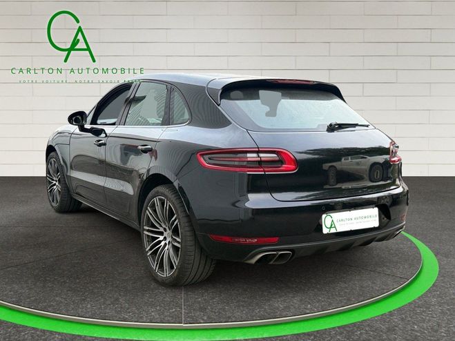 Porsche Macan Turbo 3.6 400 PDK SUVI PORSCHE-ACC-SI�GE Noir de 2016