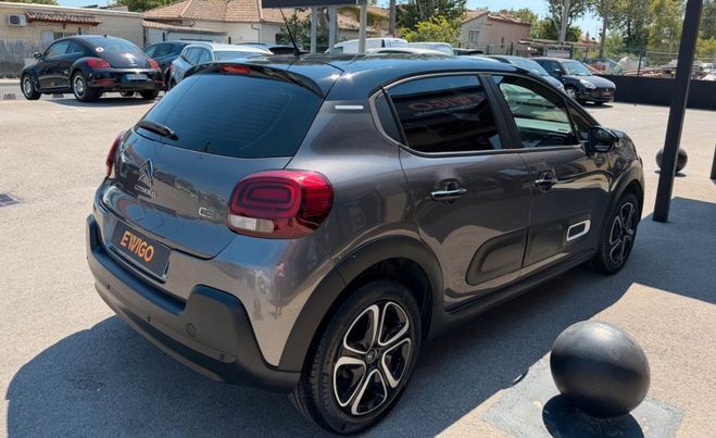 Citroen C3 1.2 puretech 110ch shine s&s eat6 adml c Gris de 2022