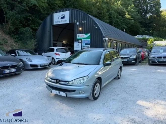 Peugeot 206 SW 1.4i 75cv 2�me Main Phase 2 Gris de 2004
