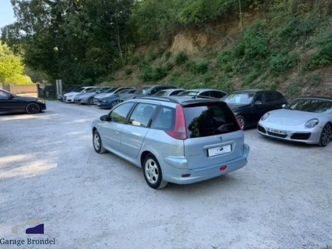 Peugeot 206 SW 1.4i 75cv 2�me Main Phase 2 Gris de 2004