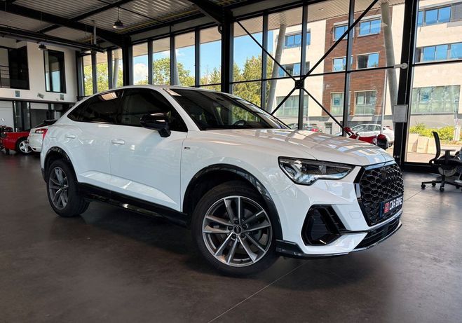 Audi Q3 Sportback S Line 150 CH Tronic Cam�ra Pa Blanc de 2022
