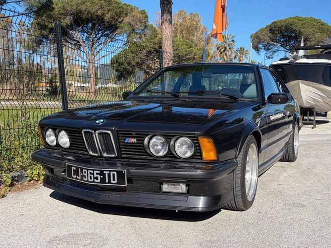 BMW Serie 6 M 635 CSI Diamant Schwartz metallic de 1985