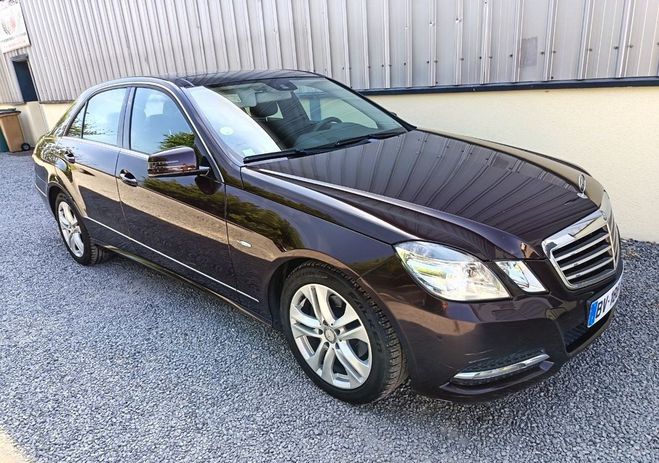 Mercedes Classe E 220CDI 170cv BVA AVANGARDE Marron de 2012