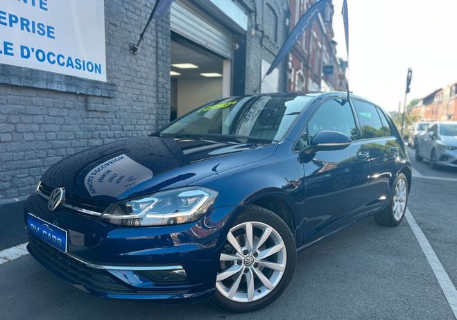 Volkswagen Golf Vw 7 2.0 Tdi 150 Ch Blue Motion Bleu de 2018