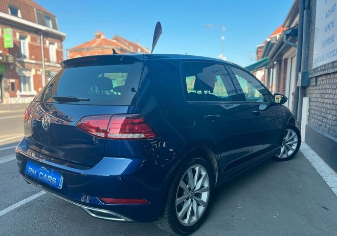 Volkswagen Golf Vw 7 2.0 Tdi 150 Ch Blue Motion Bleu de 2018