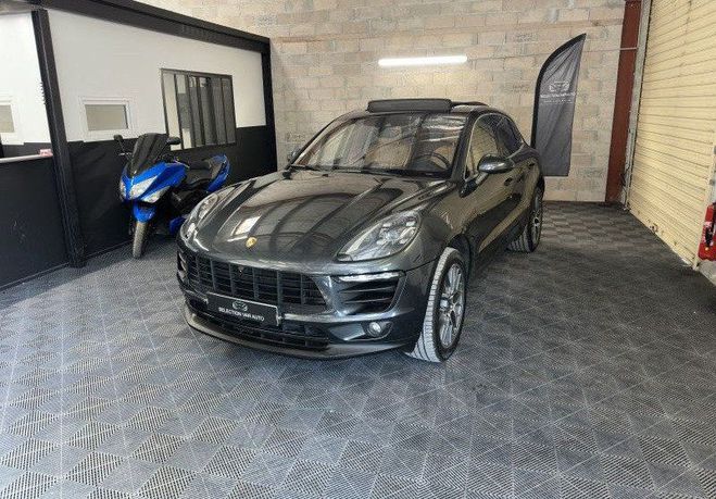 Porsche Macan (95B) 3.0 V6 258CH S DIESEL PDK DEUXI�ME Gris de 2016