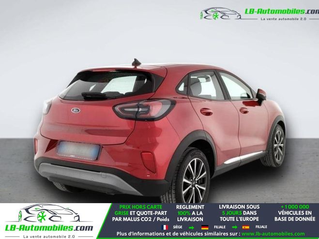 Ford Puma 1.0 EcoBoost 125 ch mHEV BVA Rouge de 2022
