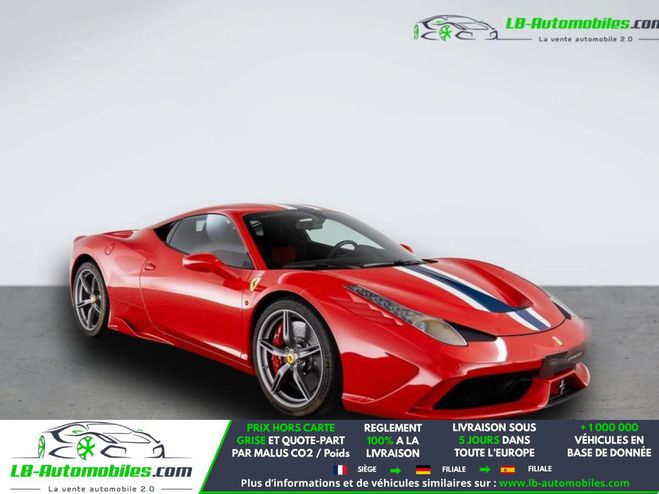 Ferrari 458 4.5 V8 605ch Rouge de 2014