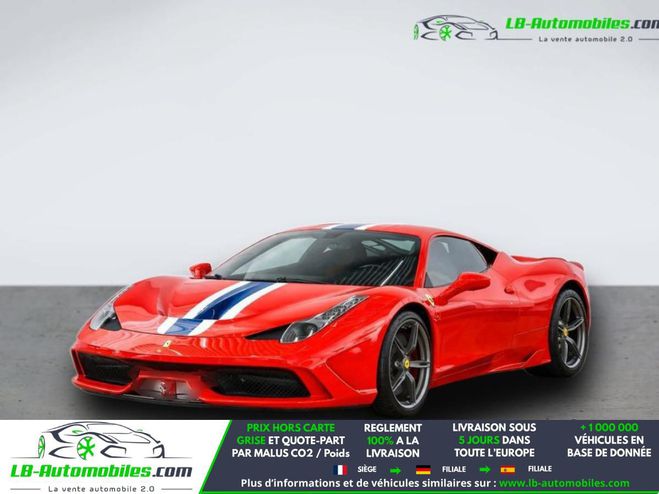 Ferrari 458 4.5 V8 570ch Rouge de 2014