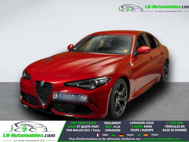 Alfa romeo Giulia 2.9 V6 510 ch BVA Rouge de 2019