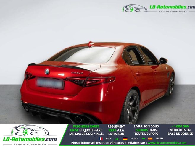Alfa romeo Giulia 2.9 V6 510 ch BVA Rouge de 2019