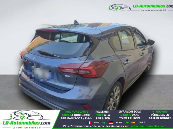 Ford Focus 1.0 Flexifuel 125 mHEV BVA Bleu M�tallique de 2023