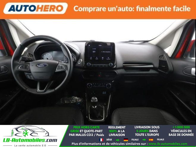 Ford Ecosport 1.0 EcoBoost 100ch BVM Rouge M�tallique de 2019