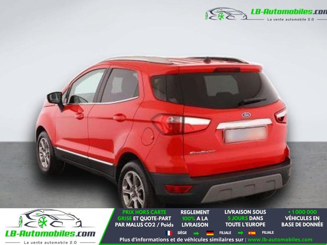 Ford Ecosport 1.0 EcoBoost 100ch BVM Rouge M�tallique de 2019