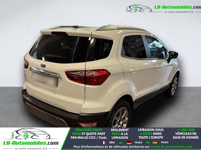 Ford Ecosport 1.0 EcoBoost 100ch BVM Blanc de 2018