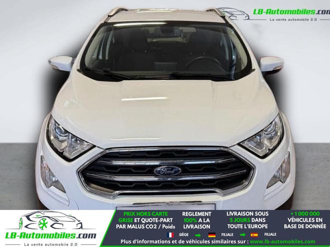 Ford Ecosport 1.0 EcoBoost 100ch BVM Blanc de 2018