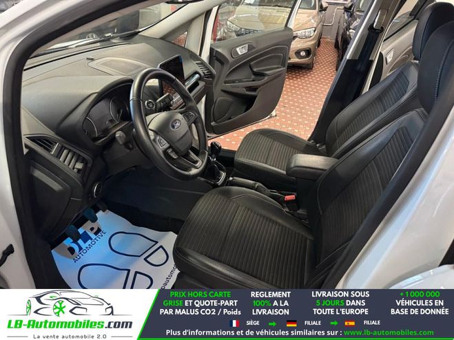 Ford Ecosport 1.0 EcoBoost 100ch BVM Blanc de 2018