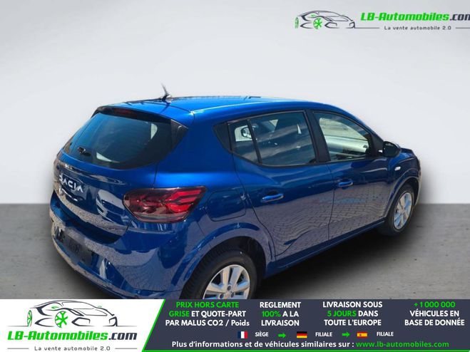 Dacia Sandero TCe 90 BVA Bleu M�tallique de 2024