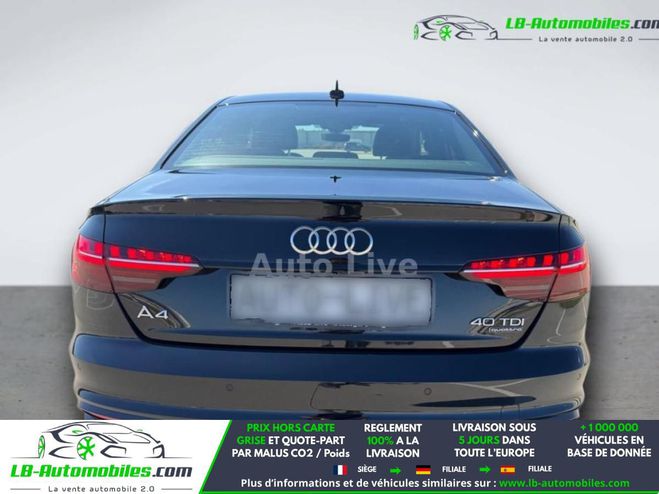 Audi A4 40 TDI 204 BVA Quattro Noir M�tallique de 2022