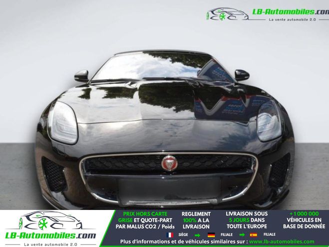 Jaguar F-Type Cabriolet 2L 300 ch BVA Noir M�tallique de 2019