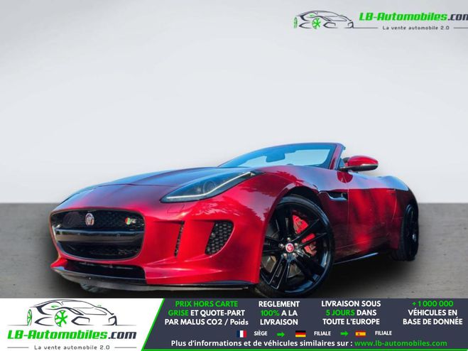 Jaguar F-Type Cabriolet V8 R 5.0 550 BVA Rouge M�tallique de 2015