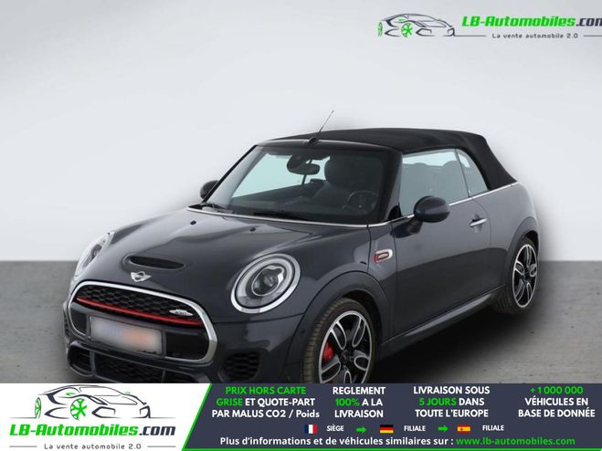 Mini Cabrio John  Works 231 ch BVA Gris M�tallique de 2018