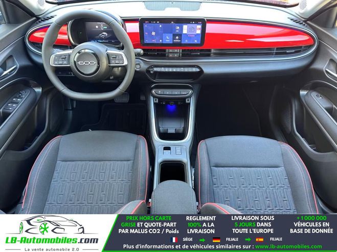 Fiat 600 600 e 54 kWh 156 ch Rouge M�tallique de 2025