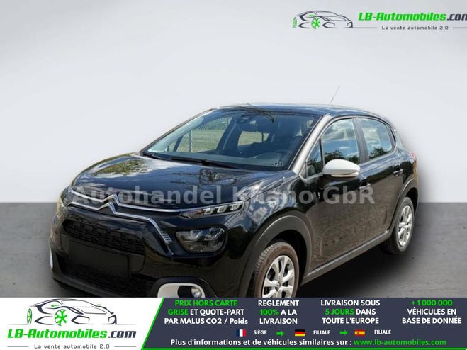 Citroen C3 PureTech 83 BVM Noir M�tallique de 2022