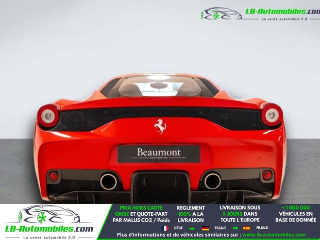 Ferrari 458 4.5 V8 605ch Rouge de 2014