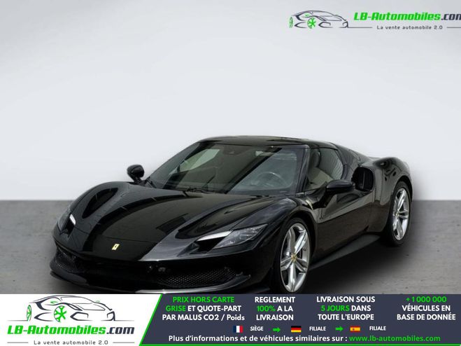 Ferrari 296 GTB 3.0 Turbo V6 Hybride 830 ch Noir de 2023