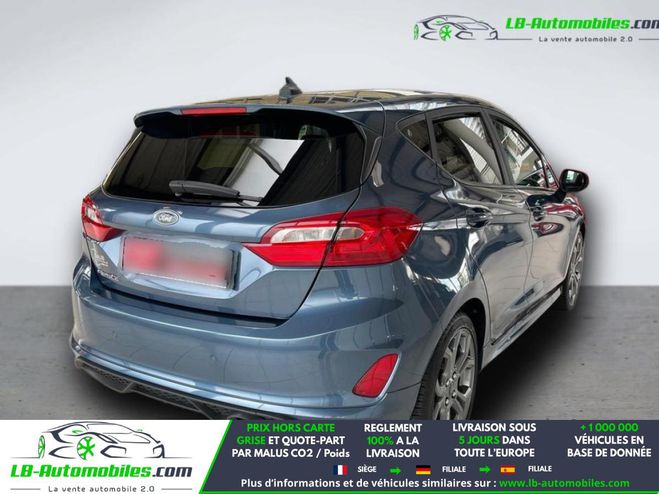 Ford Fiesta 1.0 EcoBoost 125 ch BVM Bleu M�tallique de 2019