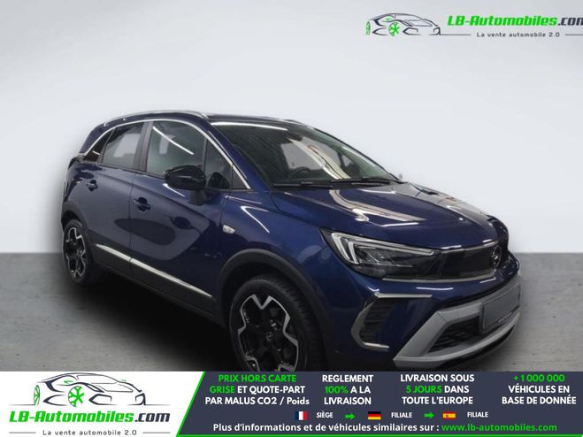 Opel Crossland 1.2 Turbo 130 ch BVM Bleu M�tallique de 2022