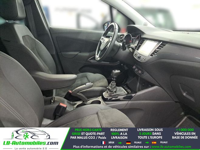 Opel Crossland 1.2 Turbo 130 ch BVM Bleu M�tallique de 2022