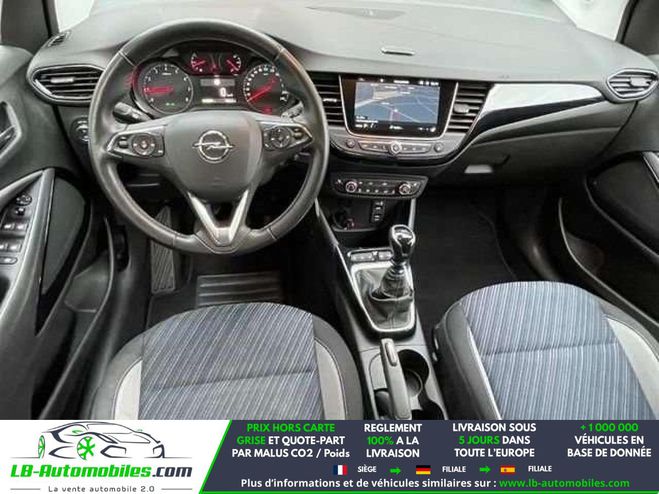 Opel Crossland X 1.2 Turbo 130 ch BVM Bleu M�tallique de 2019