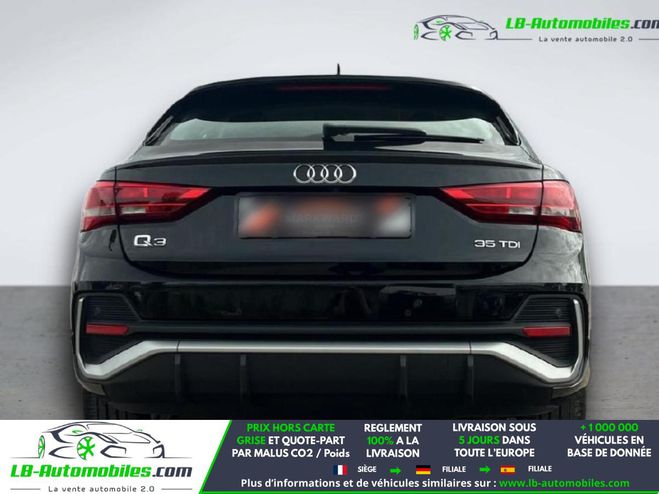Audi Q3 35 TDI 150 ch BVA Noir M�tallique de 2022
