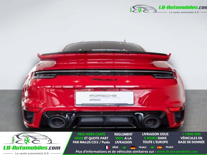 Porsche 911 Turbo S 3.8i 650 PDK Rouge de 2022
