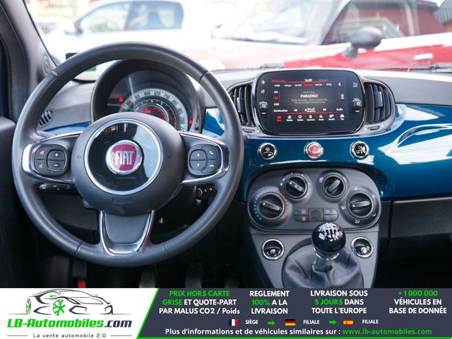 Fiat 500 1.2 69 ch BVM Bleu M�tallique de 2020