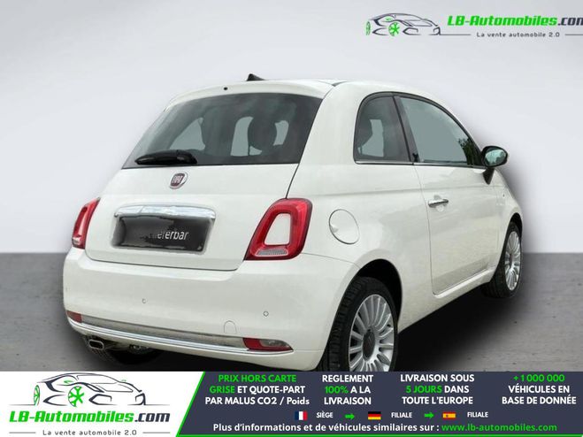 Fiat 500 1.2 69 ch BVM Blanc de 2019