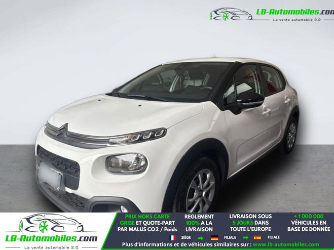 Citroen C3 BLUEHDI 100 BVM Blanc de 2019