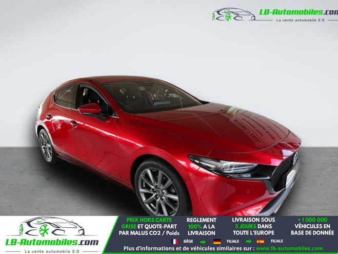 Mazda 3 2.0L SKYACTIV-X G 180 ch BVM Rouge M�tallique de 2020