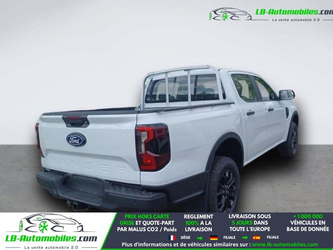 Ford Ranger DOUBLE CABINE 3.0 V6 240 CH BVA e-4WD Blanc Mate de 2026
